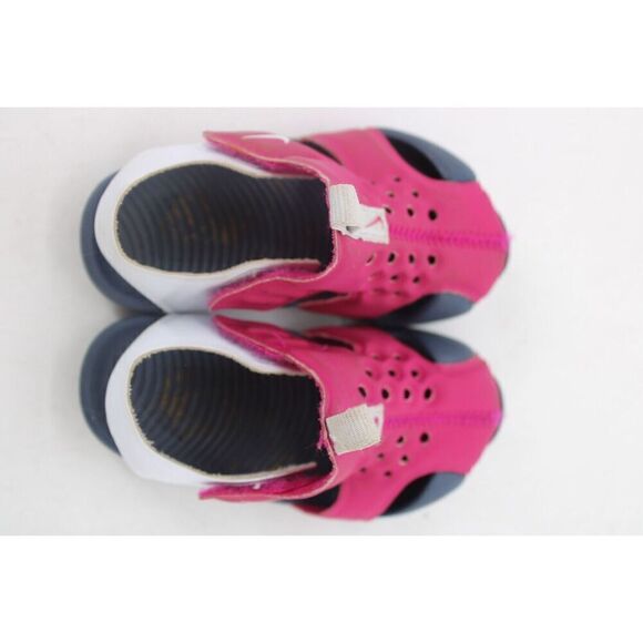 Nike Sunray Protect 2 (PS) Sandals 943827-604 Fireberry/Football Grey Size 5c - Picture 10 of 11